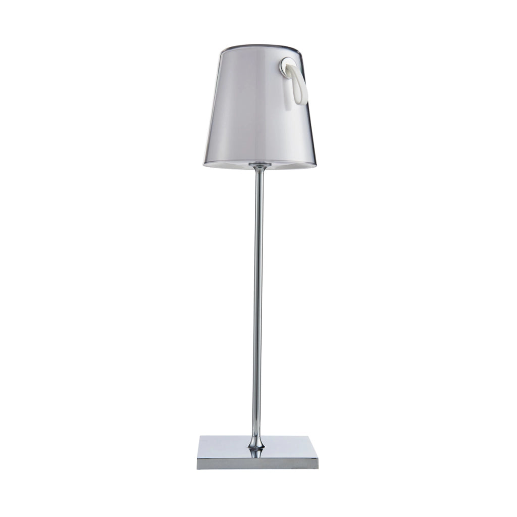 Lampada portatile bimbi cromata LED RGB 5W Italux Ostap