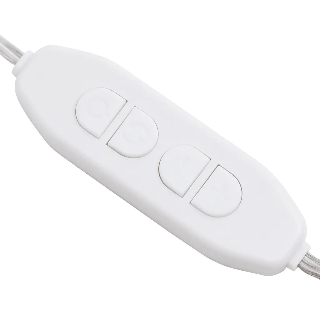 Applique Specchio 8 Lampadine LED Bianco Caldo e Bianco Freddo CFW3492749
