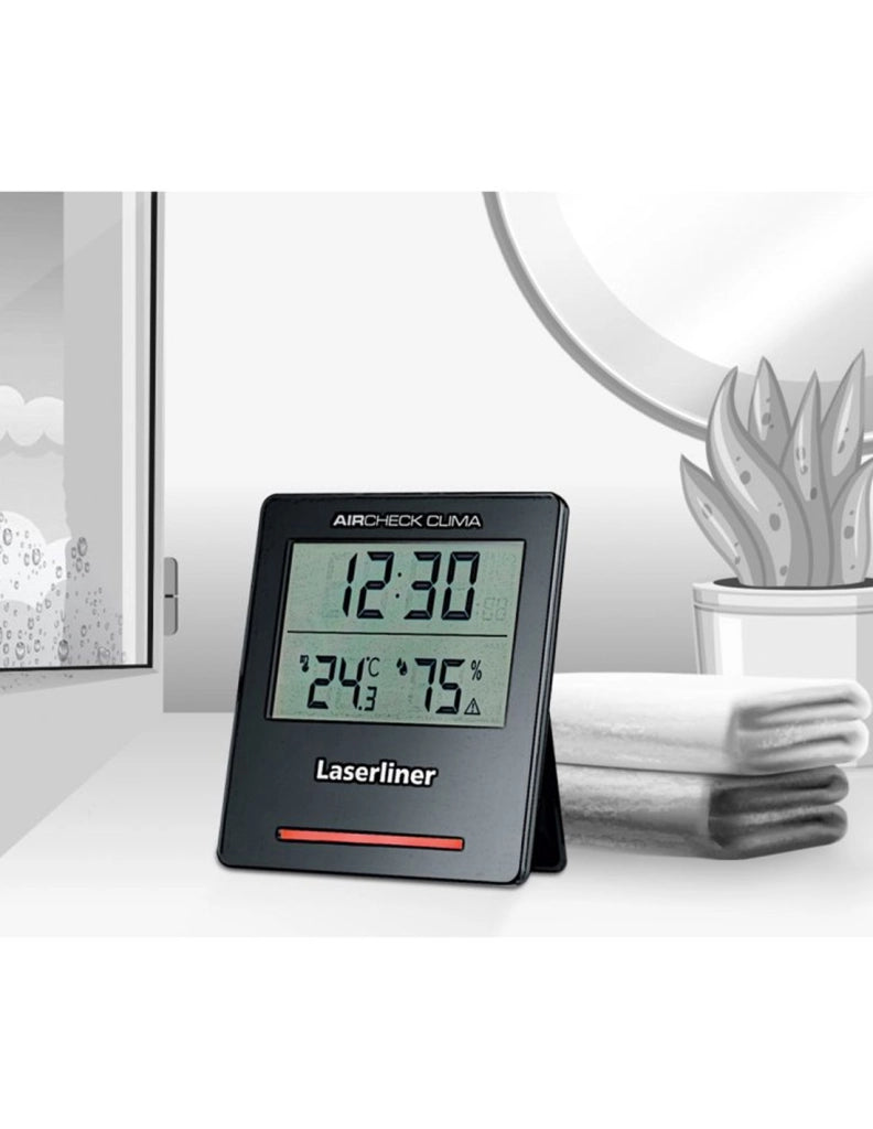 Igrometro digitale LASERLINER 082.432A - AirCheck Clima