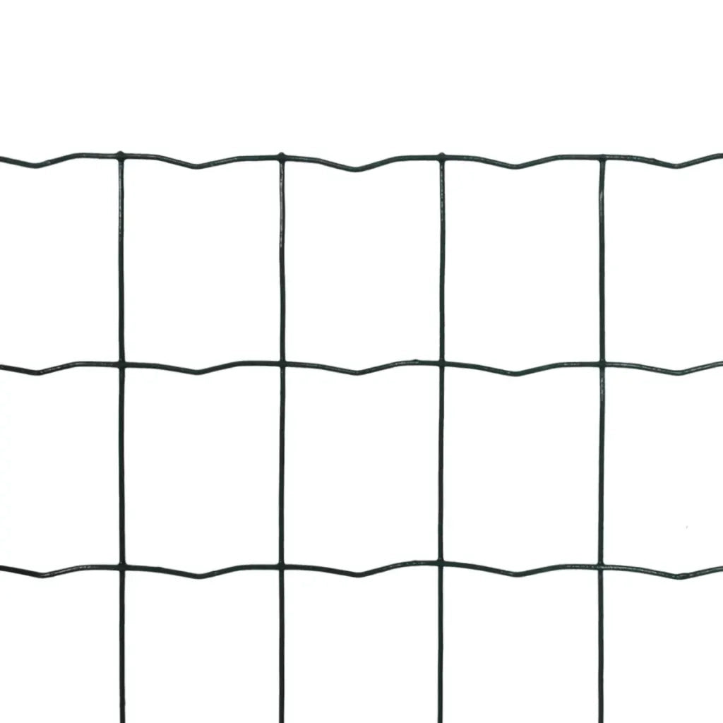 Recinzione Europea in Acciaio 25 x 0,8 m Verde cod mxl 8728