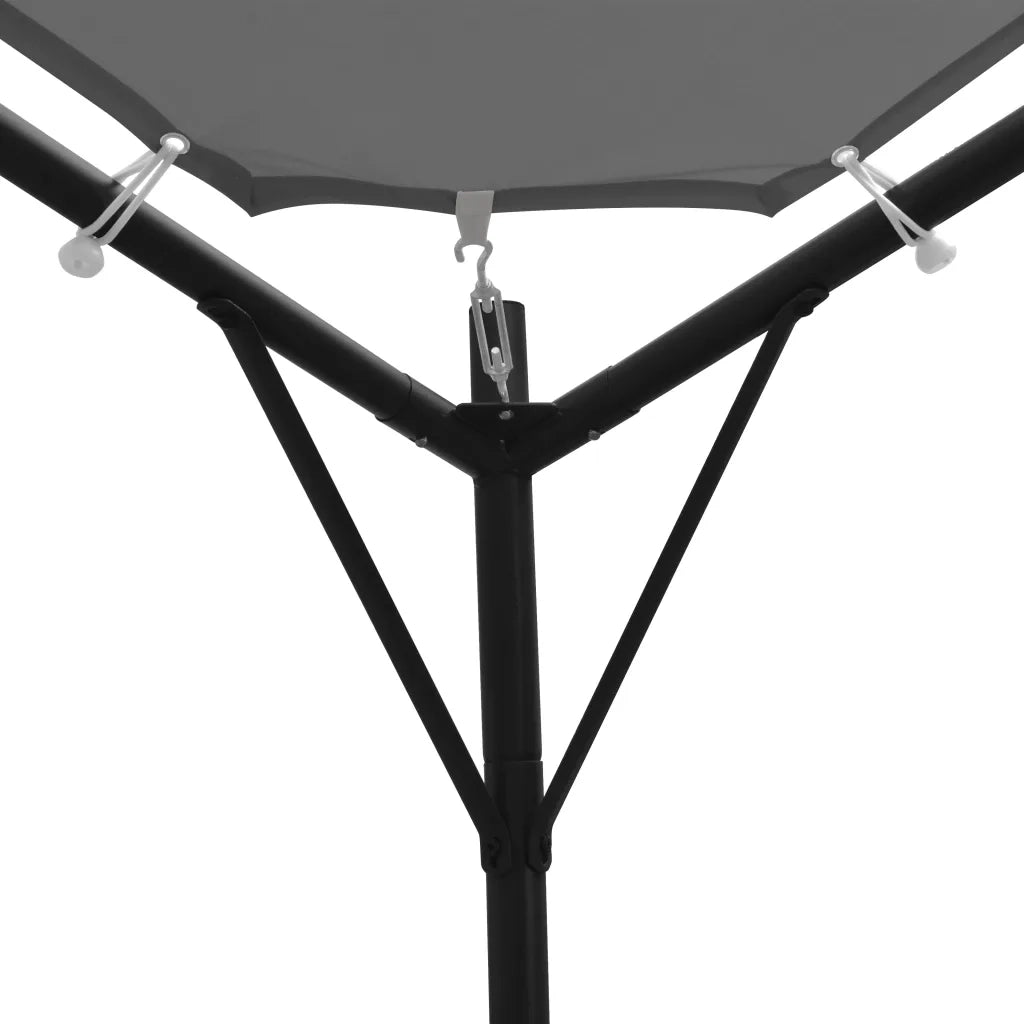 Gazebo | Pergolato 4x4 m Antracite
