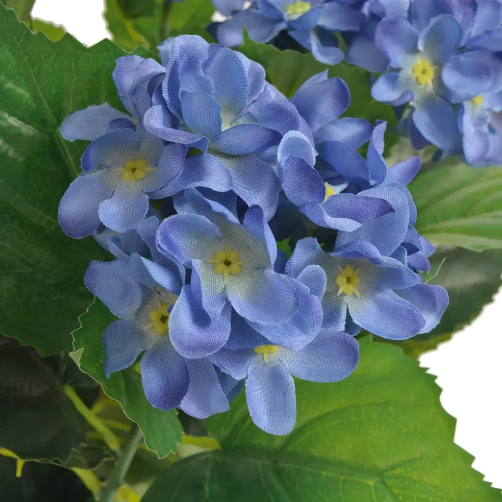Ortensia Artificiale con Vaso 60 cm Blu 244439