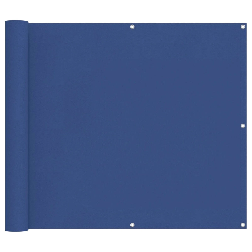 Schermo da balcone-Pannello per balcone Blu 90 x 200 cm Tessuto Oxford
