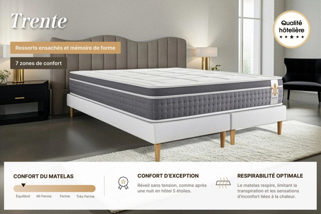 Materasso e base 90x200 cm - Trente