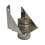 MARAL 8012947988121 Supporto Murale Inox per Tubi Doppia Parete Acciaio Inox Aisi 316L Finitura Lucida colore Argentato