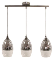 Lampadario a sospensione Candellux Celia 3xE27 cromo