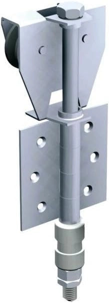 Mantion – Montatura a rullo per porta a spostamento laterale bob 51 – Montaggio su piatto