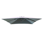 TELO DARWIN PER OMBRELLONE 3 X 3 IN COLORE GRIGIO