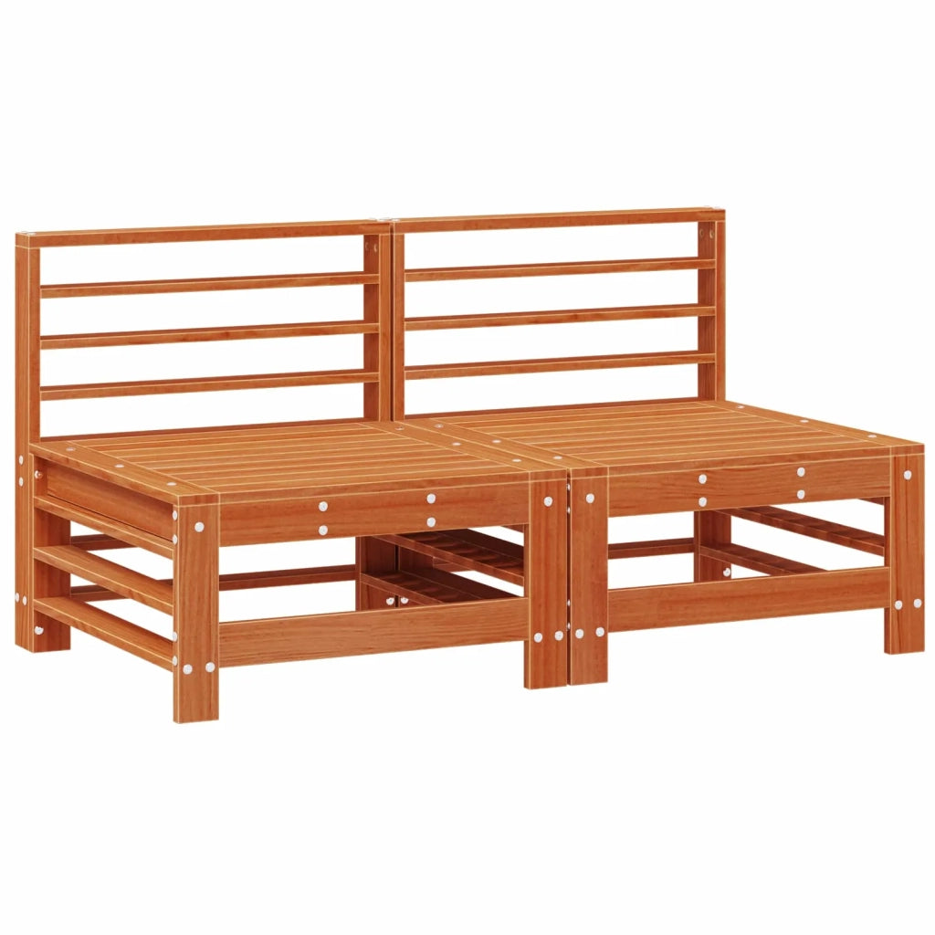 Set Lounge da Giardino 7 pcs Marrone Cera 3418106