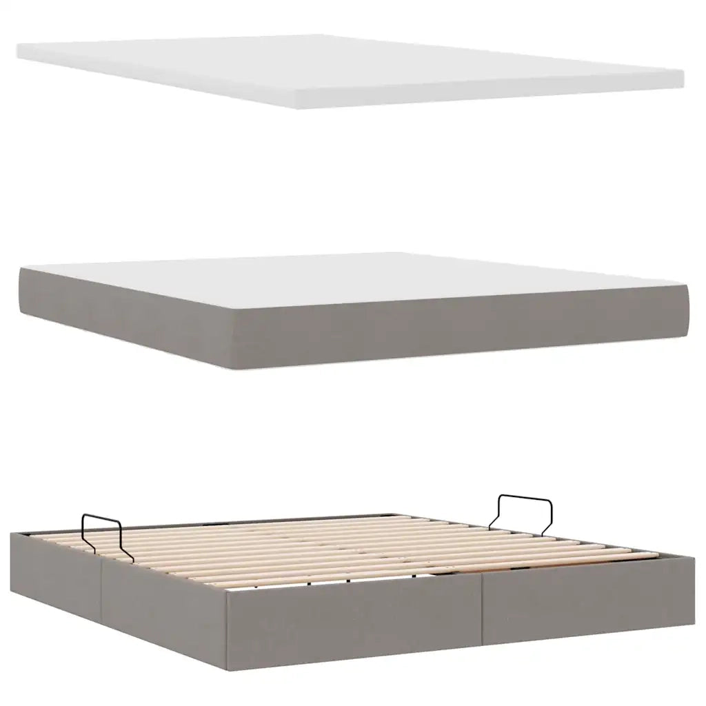 Letto con contenitore e materasso Talpa 180 x 200 cm Poliestere