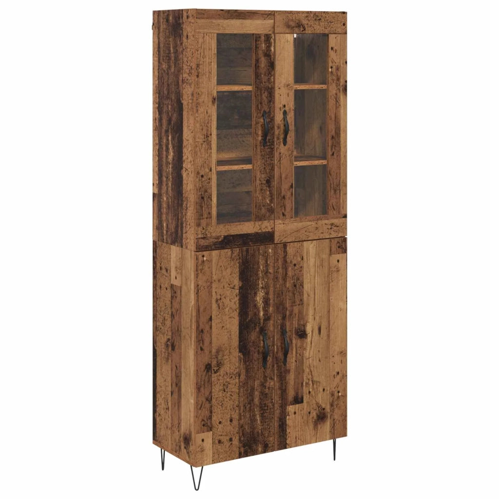 Credenza Legno vecchio 69,5 x 34 x 180 cm Legno multistrato