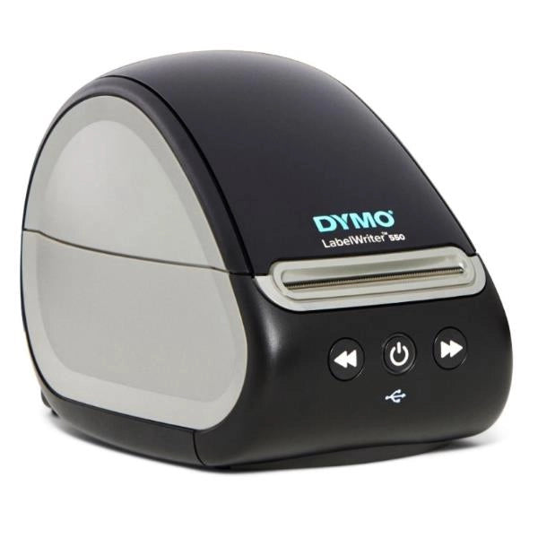 Dymo labelwriter 550 stampante di etichette | etichettatrice con stampa termica diretta | riconoscimento automatico delle etichette | stampa etichette di spedizionecodici a barre e molto altro - 130175