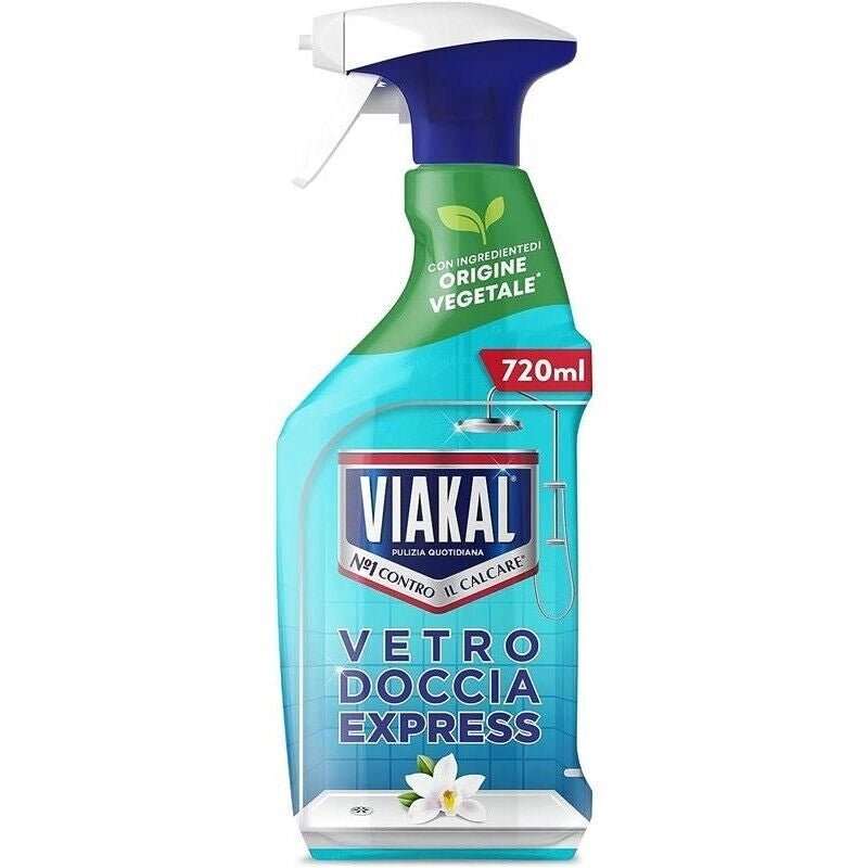 VIAKAL ANTICALCARE SPRAY DA 720ML VETRO DOCCIA