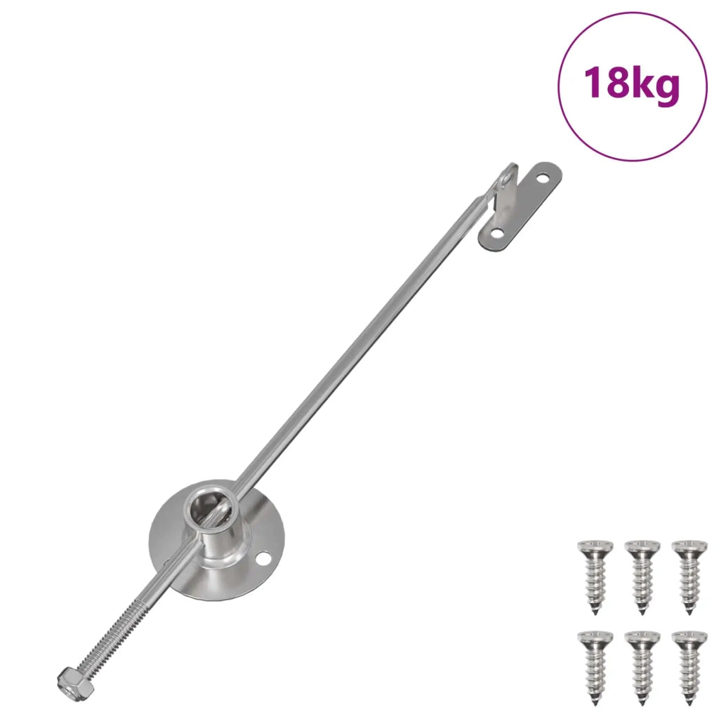 Cerniera a barra di trascinamento 439 pcs Argento Ferro 864626