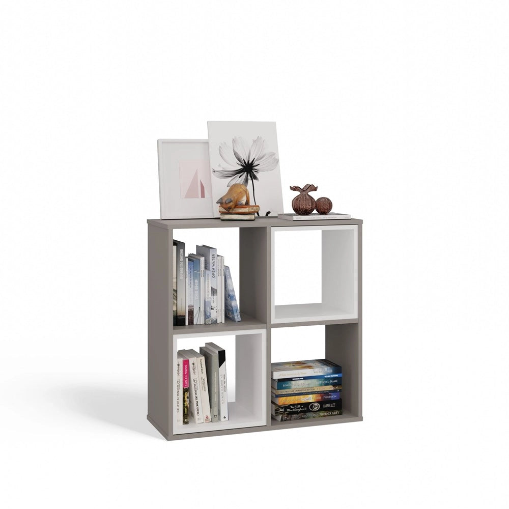 Scaffale MALAX 2x2 argilla libreria moderna