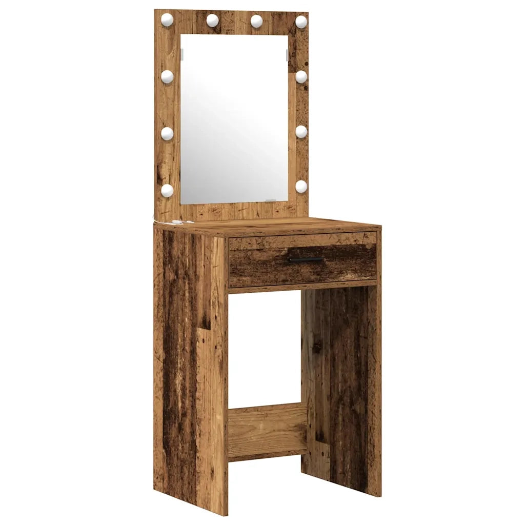 Tavolo da Trucco Marrone 50 x 41 x 135 cm Legno multistrato 3334261