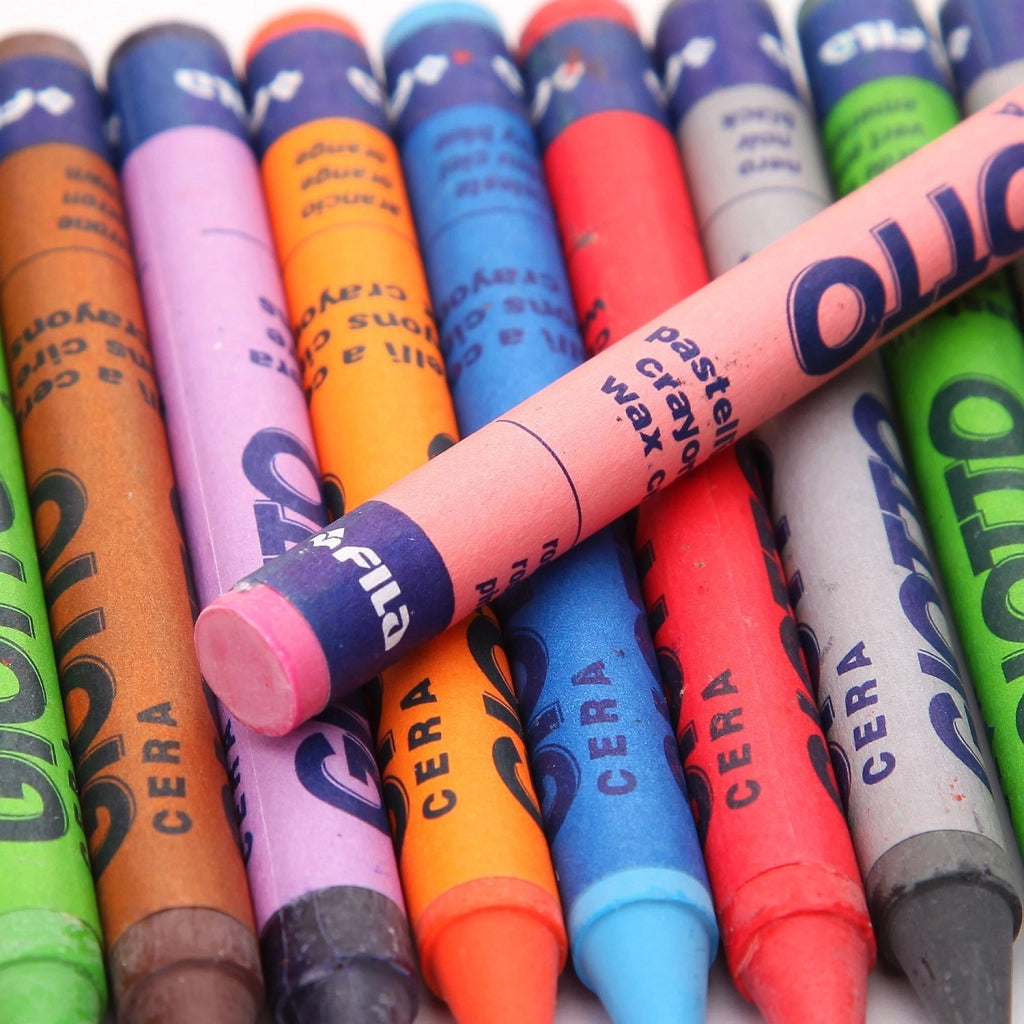 GIOTTO PASTELLI CERA 12PZ
