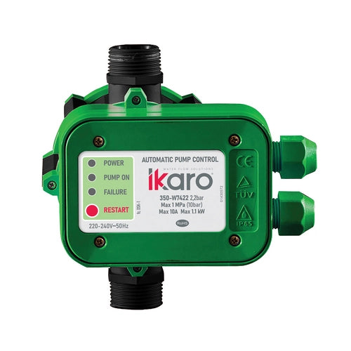 SYSTEM-PRESS CONTROLLO AUTOMATICO PER POMPA 2,2 BAR- 2,2 Bar- IKARO- pezzi 1