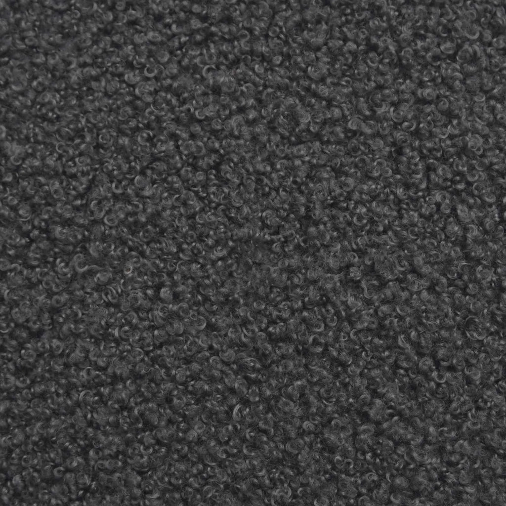 Poltrona Grigio Scuro Bouclé 42029893
