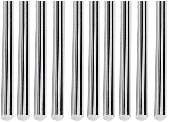Rondelle in Acciaio Inox 304 - 8mm x 150mm - Durissime e Resistenti all'Ossidazione - Idonee per Costruzione e Industria - Adatte per Auto e Aerei