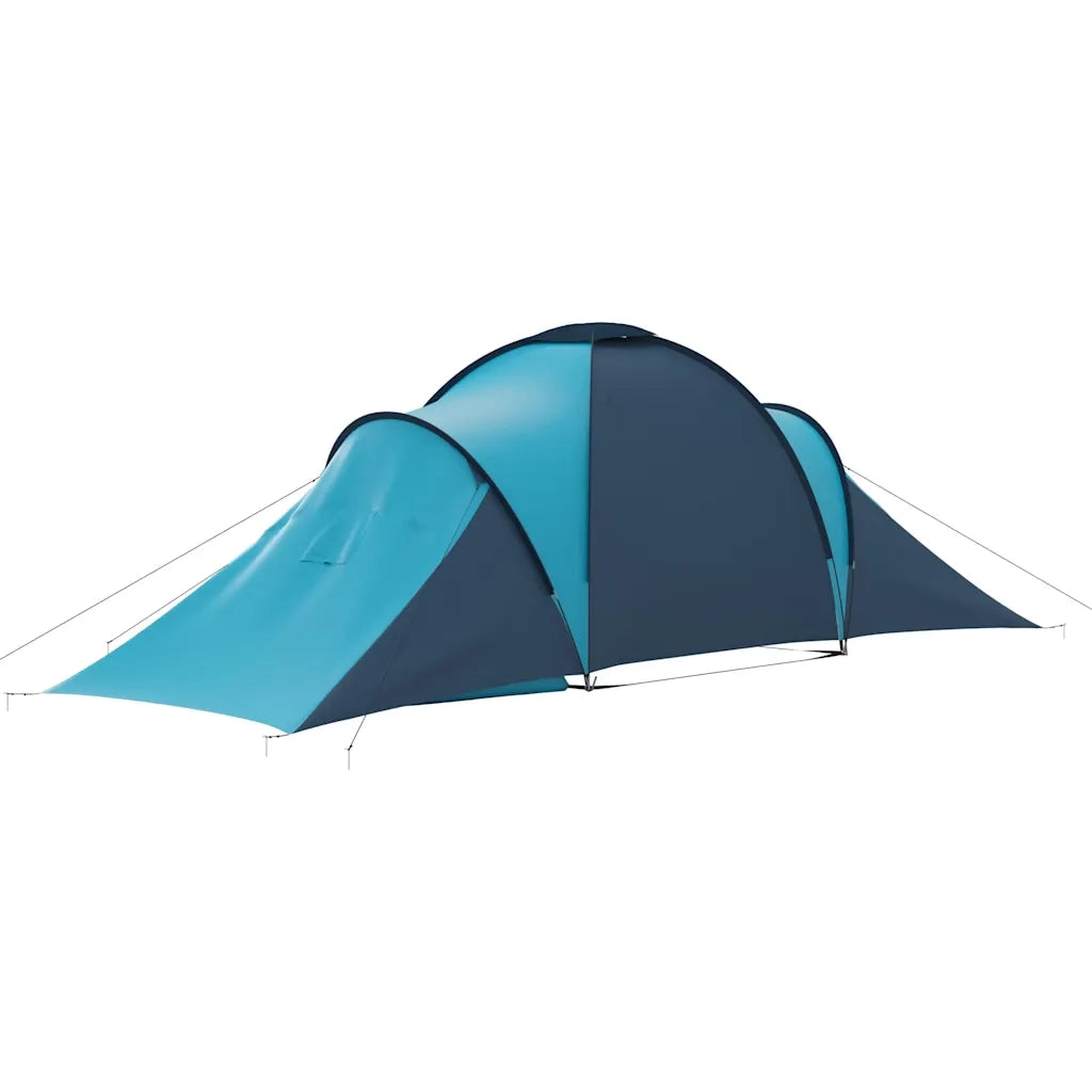 Tenda da Campeggio per 6 Persone Blu e Azzurra cod mxl 65341