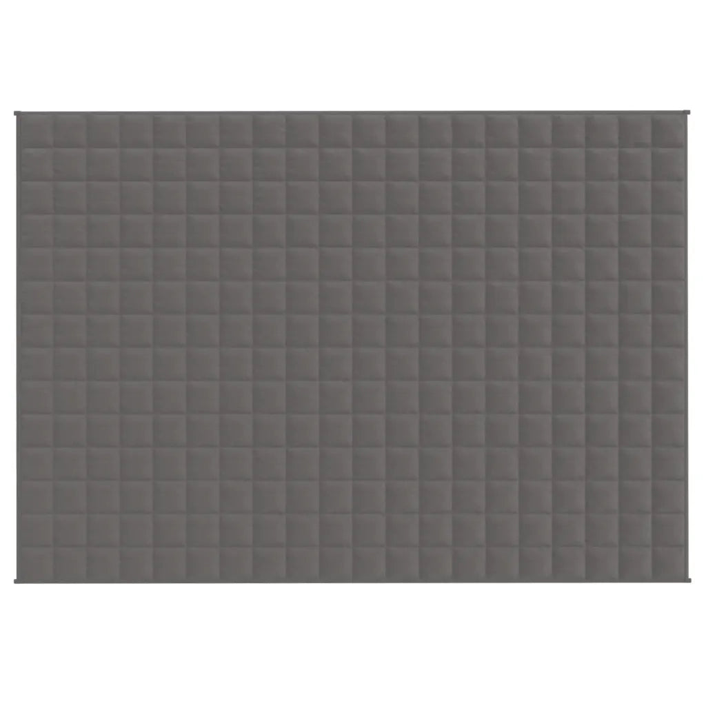 Coperta Ponderata Grigia 137x200 cm 10 kg Tessuto