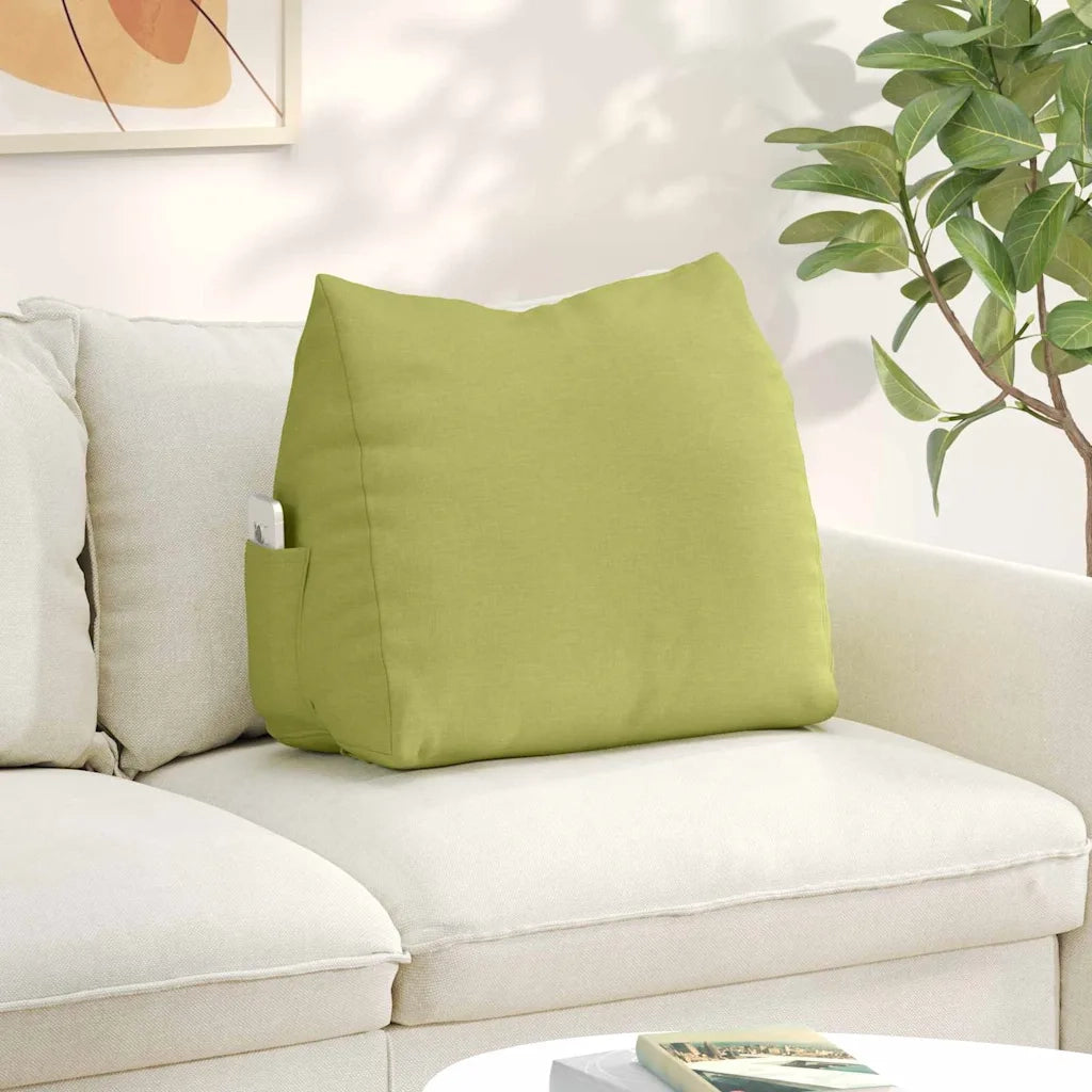 Cuscino per Schiena Verde chiaro 60 x 20 x 50 cm Tessuto 42015041