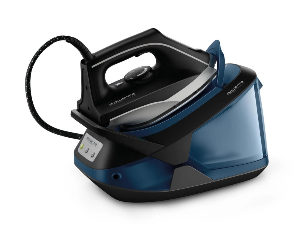 Rowenta VR8322 Turbosteam Ferro da Stiro con Caldaia 2600 W 6.5 bar 120 g-min Serbatoio 1.7 L Piastra Microsteam 400 colore Nero Blu