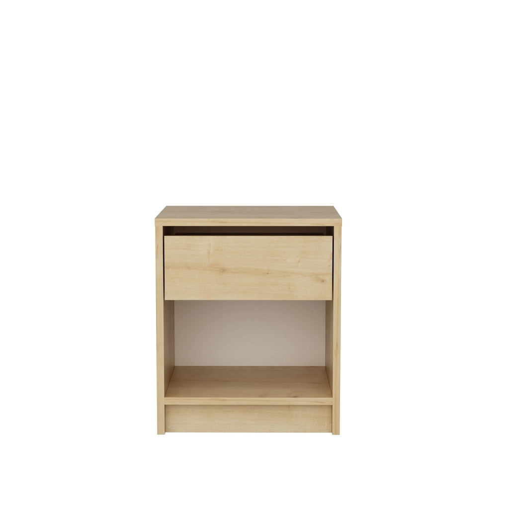 Comodino in legno "Sheridan" - 45 x 40 x 53 cm - Beige