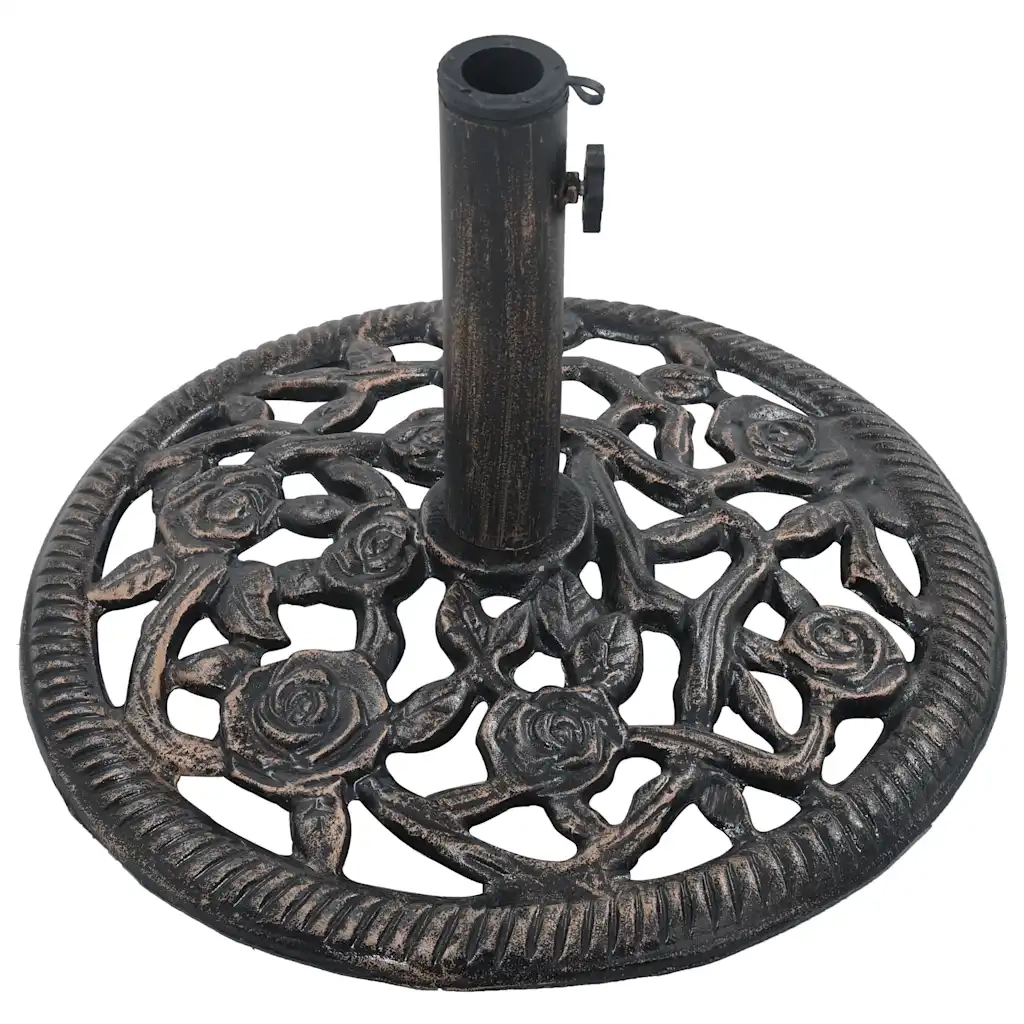 Base Ombrellone Bronzo 12 kg 48 cm in Ghisa 47861