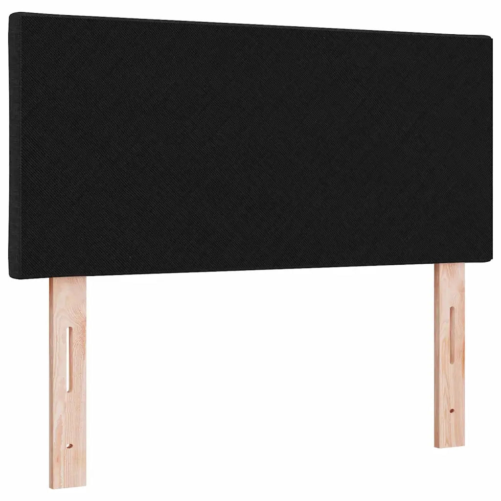 Testiera LED Nero 100 cm Tessuto 3338202