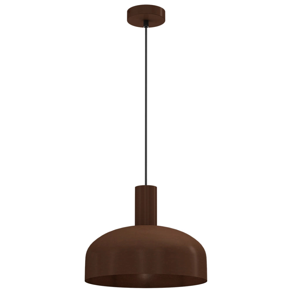 Sospensione Visby Milagro cioccolato Ø30cm E27 60W
