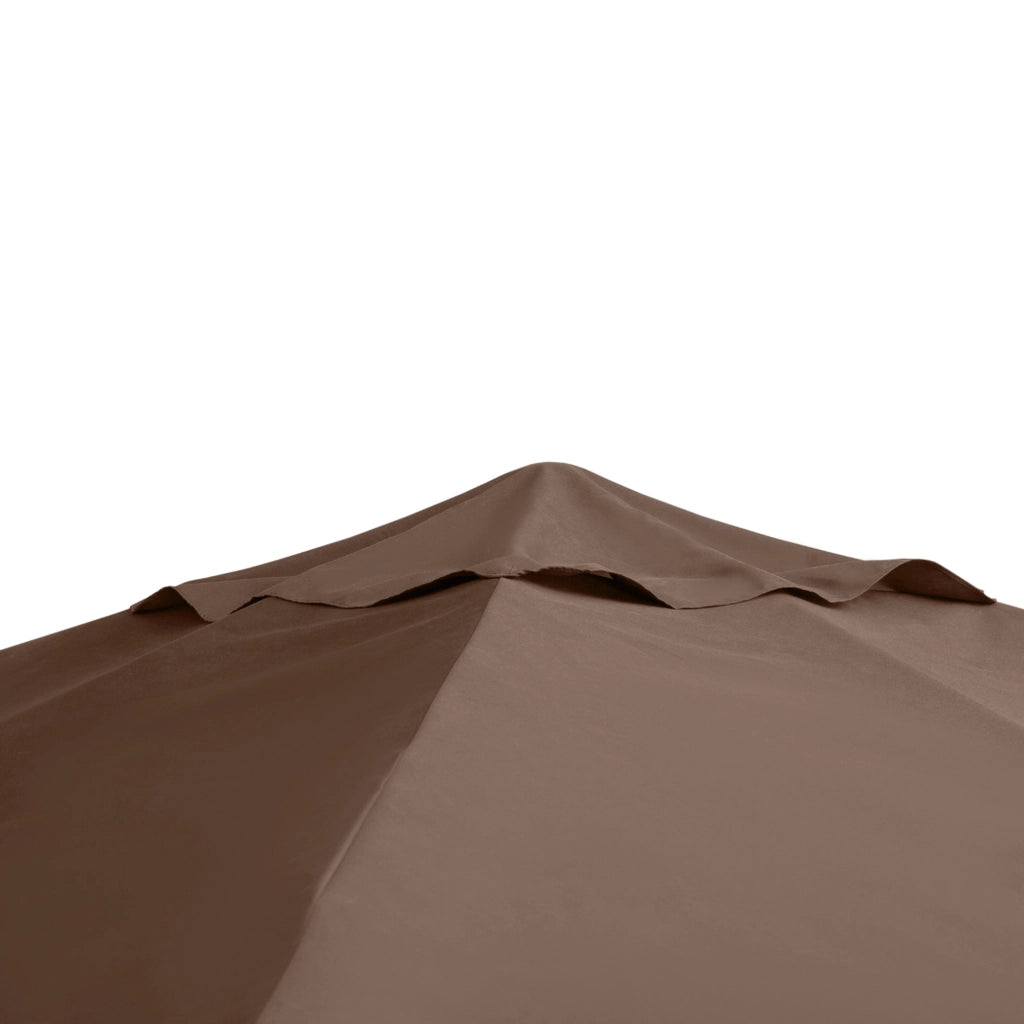 Copertura per gazebo 300x300 cm ¨C zephmum ¨C marrone