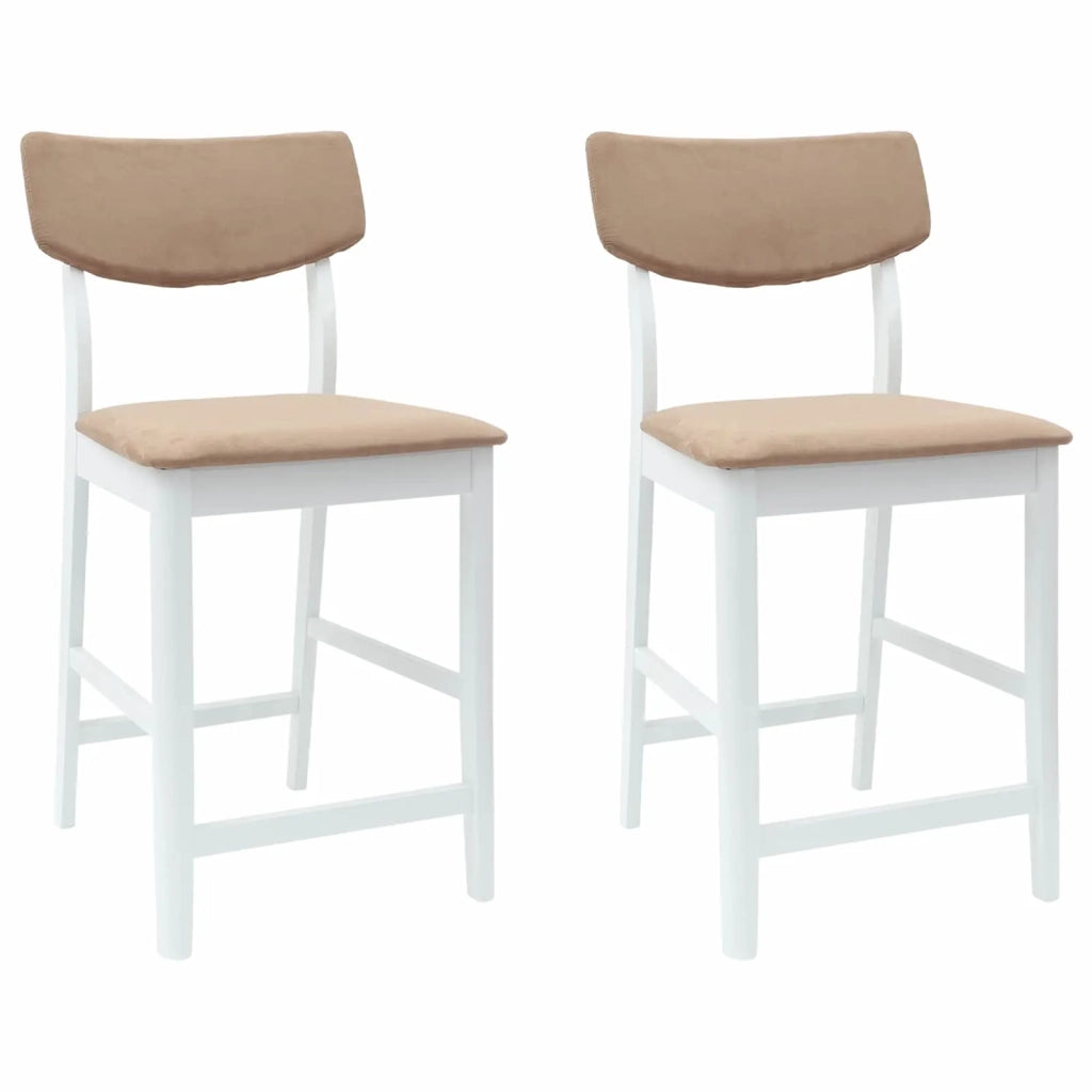 Sedie da pranzo 2 pcs Bianco 48 x 49 x 95 cm 42020481