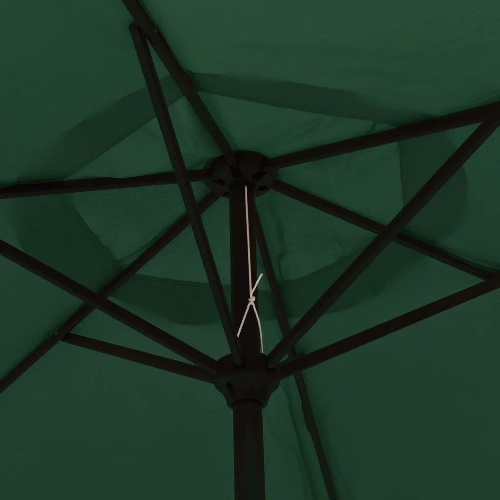 Ombrello | Parasolne Verde 200x224 cm in Alluminio