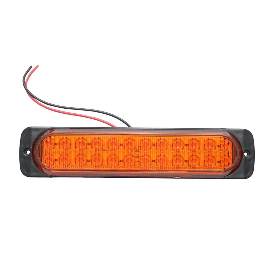 Lampada laterale  slim LED, 12V-24V, gialla, FR0280, Breckner Germany