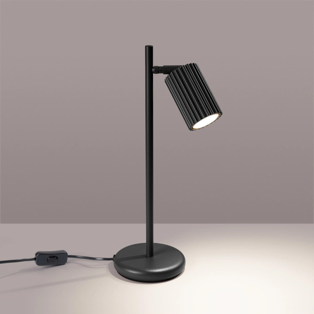 Lampada da tavolo KARBON nero