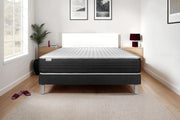 Letto con materasso VITAL MEMO ONE 180 x 220 cm Rete Kit Nero