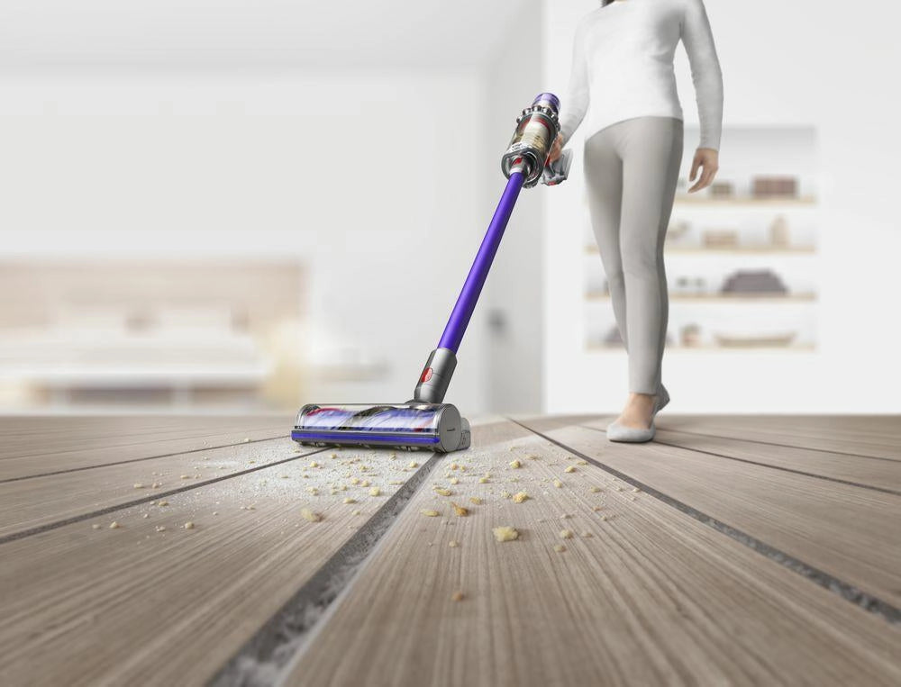 Dyson V11 Advanced aspirapolvere senza filo Nichel, Viola Senza sacchetto