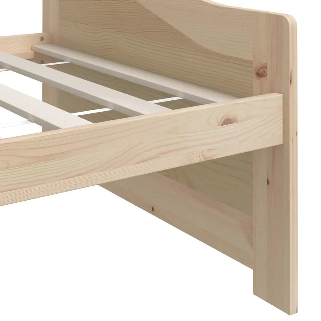 Divano Letto a 3 Posti-Sofa Letto 3 Posti-Daybed in Legno Massello di Pino 90x200cm