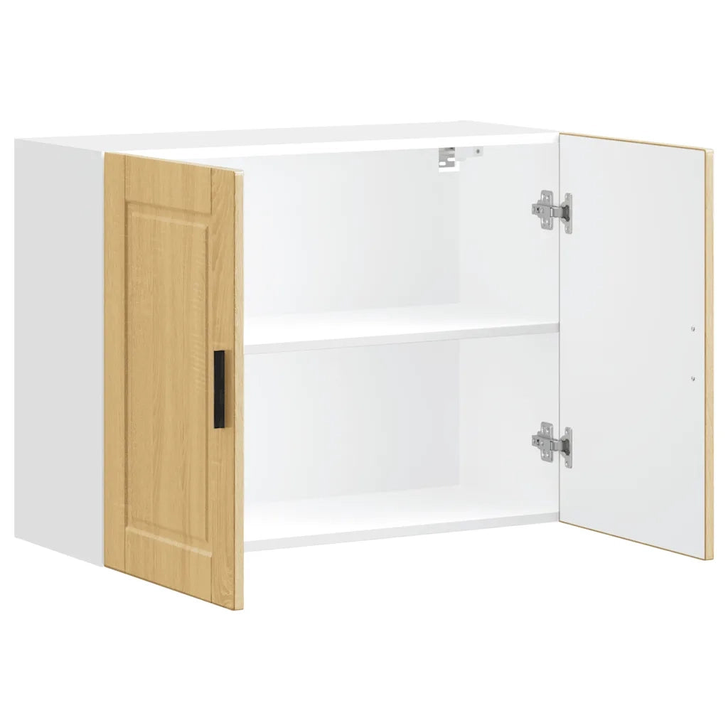 Pensile da Cucina-Mobile Cucina da Parete Porto Rovere Sonoma in Legno Multistrato 240457