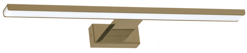 Applique LED Milagro Shine 13,8W ottone 60cm 4000K IP44