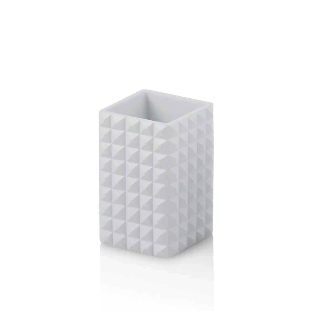 Set bagno 4 pezzi DAKAR bianco