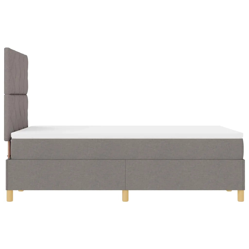 Letto a Sorgente LED con materasso Talpa 120 x 200 cm Tessuto 3343170