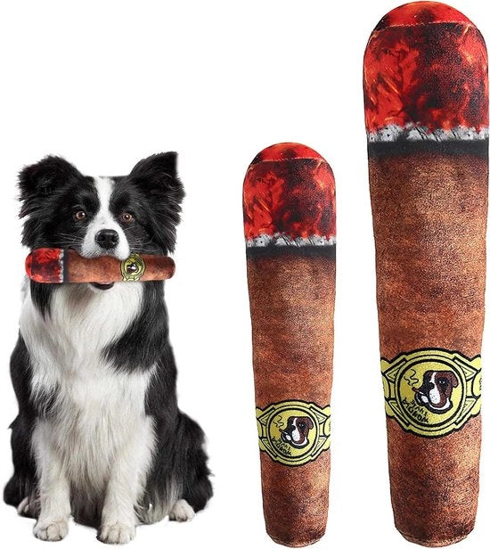 2 Pezzi di Giocattolo a Sostegno per Cani - Orsetto in Plush - Medio, Piccolo e Grande