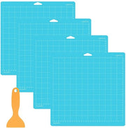 Matte per plotter - Materiali leggeri - Set da 4 - 30,5 x 30,5 cm