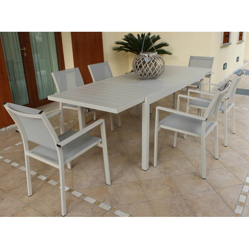 TAVOLO FORMENTERA 160/240 X 90