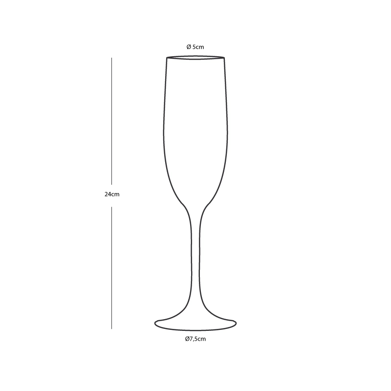 BICCHIERI DA CHAMPAGNE SERIE PARTY