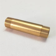 Tronchetto vite da 1 x 200mm di prolungamento in ottone