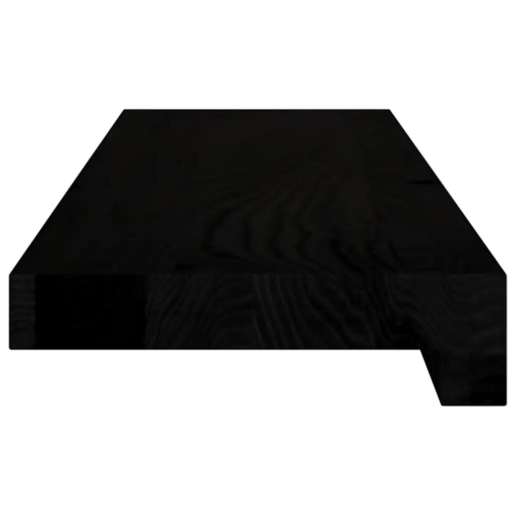 Davanzali 2 pz Marrone Scuro 70x15x2 cm Legno Massello Rovere
